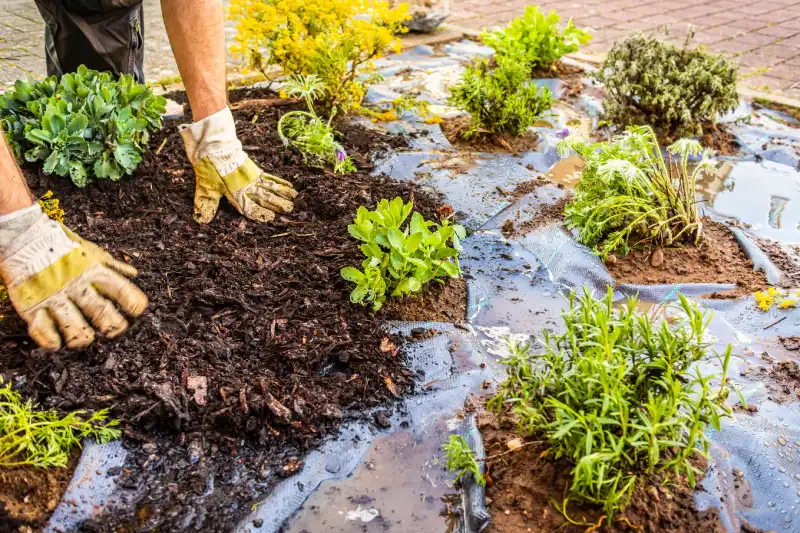 How long does mulch last in Tracy CA